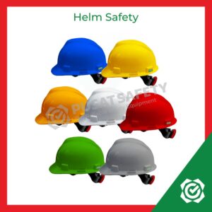 Helm MSA V-Gard Lokal with Fas-Trac®