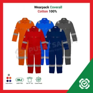 Wearpack Safety IMJ Coverall Full Cotton 3M