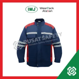 Wearpack Safety IMJ Atasan Kombinasi Biru Orange