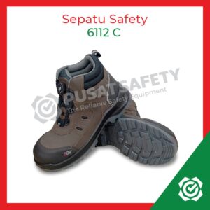 Sepatu Kerja Safety Cheetah Jubatus Rust 6112C