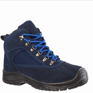 DR OSHA President Ankle Boot Blue Suade