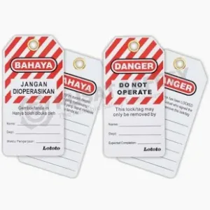 Tag Safety Lock Out Lototo L497A
