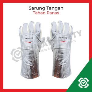 sarung tangan safety castong alumunium