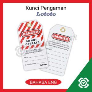 ag Safety Lock Out LOTOTO L497A Bahasa Inggris