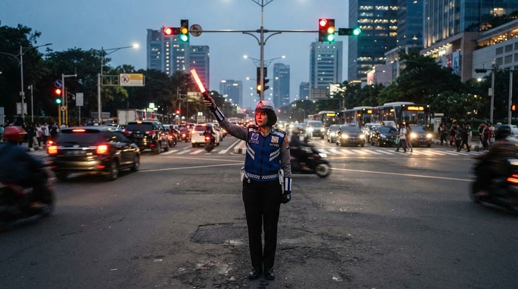 Fungsi Lampu Lalin untuk Pengaturan Lalu Lintas